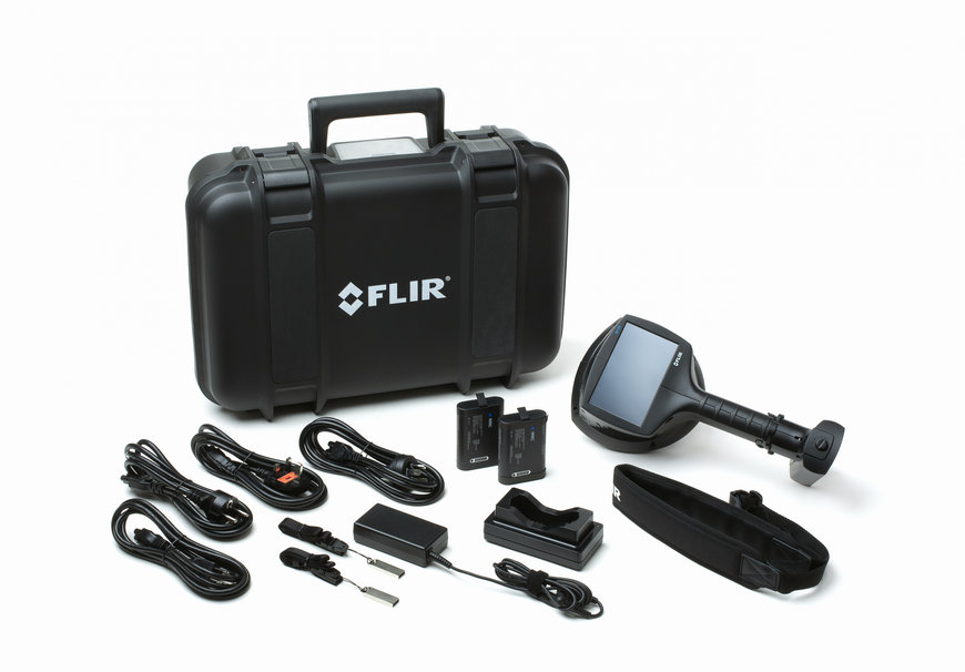 A Teledyne FLIR apresenta a câmera de imagens acústicas Si124-LD Plus para detecção de vazamento de ar comprimido com sensibilidade aprimorada, filtro automático e distância automática